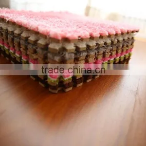 EVA Foam Korea Fleece Carpet Floor Mat for Household thumbnail-4