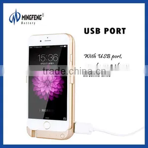 Portable External Power Pack Battery Backup 5000mAh Battery Charger Smart Case For IPhone 4 4S 5 5S thumbnail-3