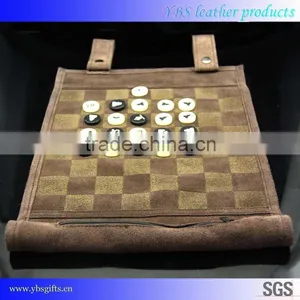 Soft Real Leather International Chess thumbnail-1
