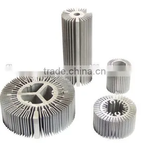 Hot Sale Anodized Sunflower Aluminum Heat Sink thumbnail-1