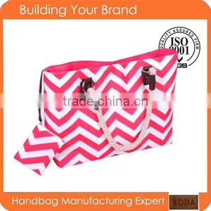 Top Quality Factory Direct Price Polyester Lady Shoulder Tote Bags thumbnail-1