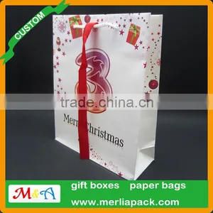 Pack of 12 Wholesale Christmas Gift Bags Packaging Xmas Bags thumbnail-2