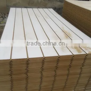 White Slot MDF Board With Bottom Price thumbnail-1