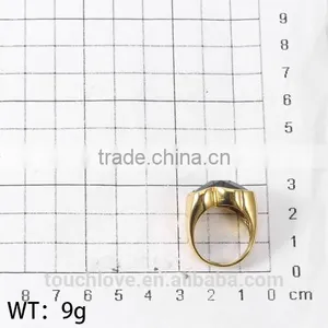 Fashion Jewelry 2016 Latest Gold Bear Ring Designs ,Titanium Silver 316l Stainless Steel Rings thumbnail-3
