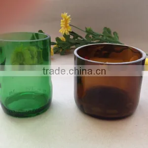 Zibo Glasslucky Hotsale Painted Cutted Glass Vase Wholesale Glass Vases for Decoration thumbnail-1