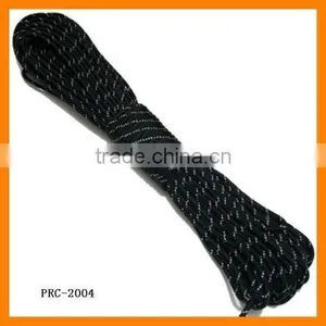 Black Reflective Survival Cord 100FT (31M) Camping Cord Auxiliary Accessory Cord PRC-2004 thumbnail-1