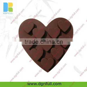 Heart Shape Food Grade Silicone Cake Mould thumbnail-1