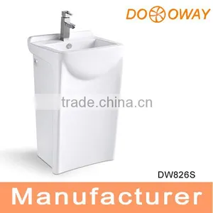 Bathroom Free Standing One Piece Ceramics Basin DW826S thumbnail-1