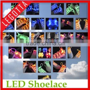 Wholesale Bulk Fashion Colorful Electronic Light up Shoelace for Sale thumbnail-6