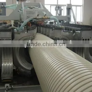 Shandong Double Wall Sewer Pipe PVC Corrugated Drainage Pipe thumbnail-3