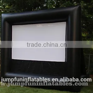 Customize PVC Movie Screen Made by Jumpfun With High Quality Inflatable Projection Screen for Sale thumbnail-1