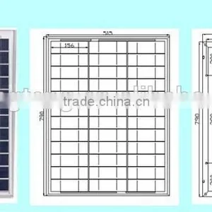 Solar Cell 6 Inch Solar Cell for Solar Panels Solar Cells, Best Price Power 50w Solar Panel thumbnail-2