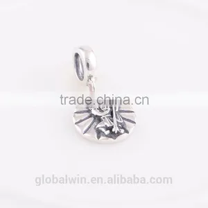 St. Christopher Soul Charm Vintage European Hot Sale Tourist Season Promotion Silver Pendant S079B thumbnail-5