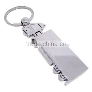 Customized Alloy Bicycle Shaped Metal Car Keychains Keyring thumbnail-3