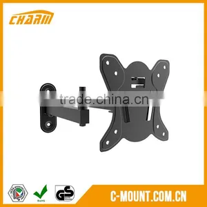 Aluminum Mounting Bracket Full Motion, 10"-27" tv Wall Mount Bracket thumbnail-1