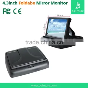 High Quality 4.3Inch Display Reverse Camera Car Rear View Mirror Monitor thumbnail-5