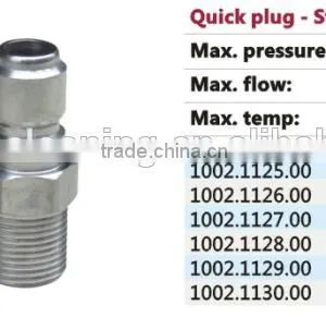 310bar Stainless Steel Quick Plug thumbnail-1