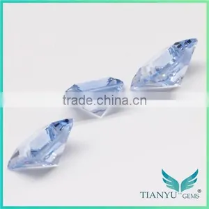 Wholesale Wuzhou Gem Processing Loose 104# Blue Synthetic Semi Precious Gem Stones thumbnail-5