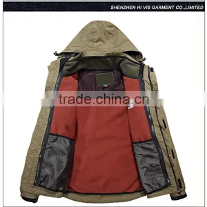 High Quality Double Zipper Winter Windproof Jacket thumbnail-6