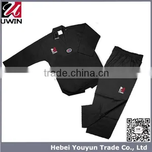 Custom Taekwondo Uniform/ Black Taekwondo Uniform, Itf Taekwondo Uniform thumbnail-2