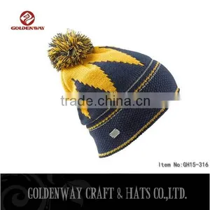 2016 Custom High Quality Beanie Hat Knitting Hat Winter Hat thumbnail-1