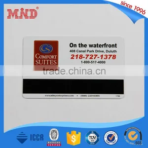 MDP159 Pvc Plastic Cards 30mil Hico Magnetic Magstripe Card thumbnail-2