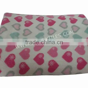 Heart Printed Coral Fleece Blanket,Super Soft Touch thumbnail-1