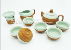 Porcelain Tea Pot Tea Cups Chinese Tea Set thumbnail-1