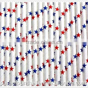 Drinking Paper Straws With Christmas Candy Cane Design For Christmas Party Favors thumbnail-4