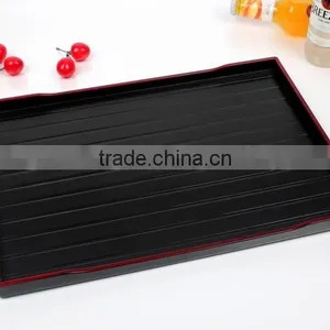Plastic Rectangular Anti-slip Tray thumbnail-2