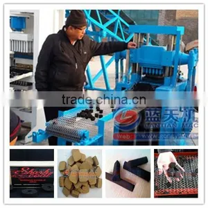 Hot Sale High Efficiency BBQ Charcoal Ball Press Machine Hookah Coal Briquette Machine thumbnail-1
