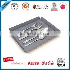 5 PCS Stainless Steel 18/10 Classical Style Hotel Luxury Cutlery Set thumbnail-1
