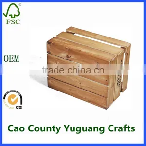 Cheap Wooden Apple Vegetable Storage Crates for Sale thumbnail-2