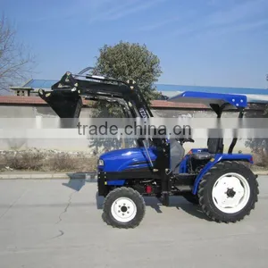 LZ284,28HP, 4WD Small Garden Tractors Fit With 4in1 Front End Loader, Small Garden Tractor Loader thumbnail-1