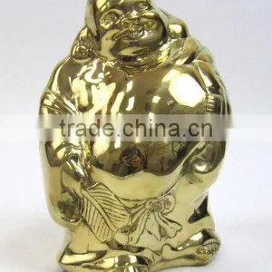 Decorative Brass Buddha Statue thumbnail-1