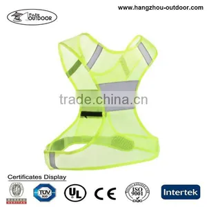 Running/cycling Reflective Vest With Wrist Strap thumbnail-1