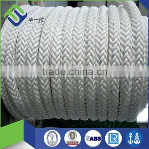Marine Mooring Polyamide PA / Nylon Rope 12 Stand Braided Rope thumbnail-1