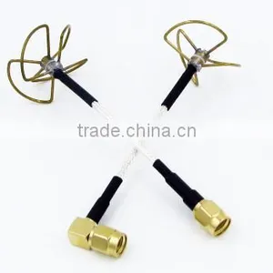 FPV 5.8G Clover Leaf Omni-directional Circular Polarized Antenna Set thumbnail-1