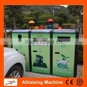 Intelligent Waste Bins, Rubbish Bin, Intelligent Solar Garbage Compactor Bin thumbnail-2