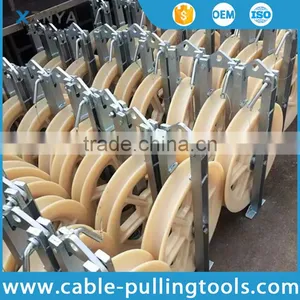 High Quality Large Diameter Nylon Stringing Pulley Block thumbnail-1