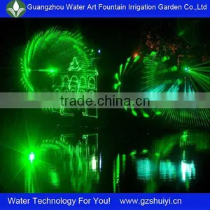 Water Fountain Show With Laser Projecting thumbnail-1