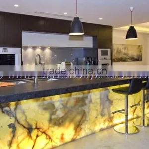 The Most Beautiful& Best Quality BACKLIT ONYX KITCHEN COUNTERTOPS thumbnail-3