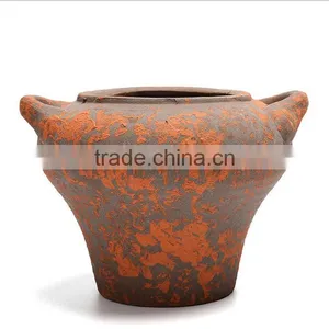 Wholesale Retro do the Old Red Ceramic Outdoor Planters thumbnail-2