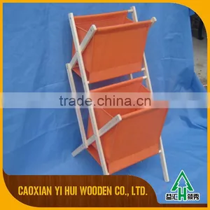 Antique Wooden Magazine Racks Foldable thumbnail-6