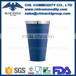 Bulk Items Everich 16oz Stainless Steel Gold Color BPA Free Easy Carrying Beer Tumbler thumbnail-4
