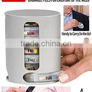 New Pill Pro as Seen as on tv 7 Day Tower Pill Box Pill Dispenser thumbnail-2