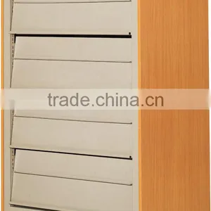 5-layer Singel Face Library Periodical Rack Cabinets Book Racks Cabinets thumbnail-2