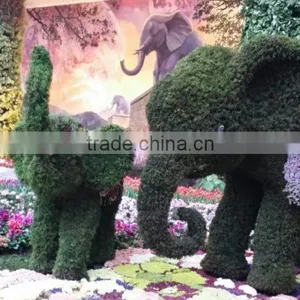 Fake Plant Topiary Outdoor Use Factory Artificial Green Sculpture thumbnail-2