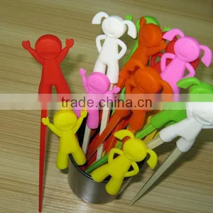 2013 Colorful New Design Couple Cute Silicone Chopsticks thumbnail-1