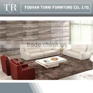 Small Lazy Boy Leather Sectional Recliner Sofa thumbnail-1